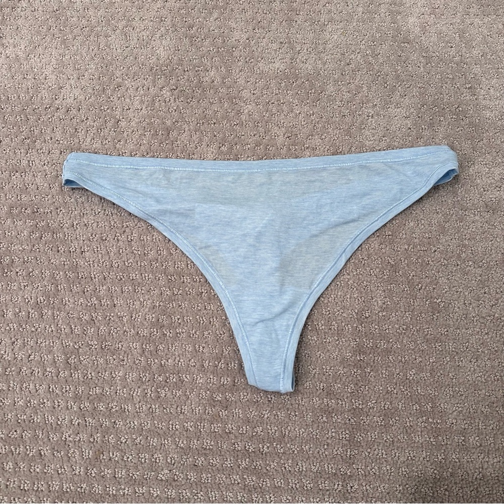 GapBody Light Blue Cotton Thong | XXL | New With Tags
